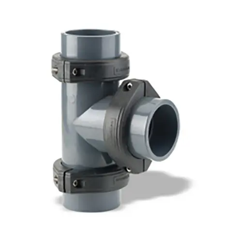 Te 90° Netvitc System® PVC C/B