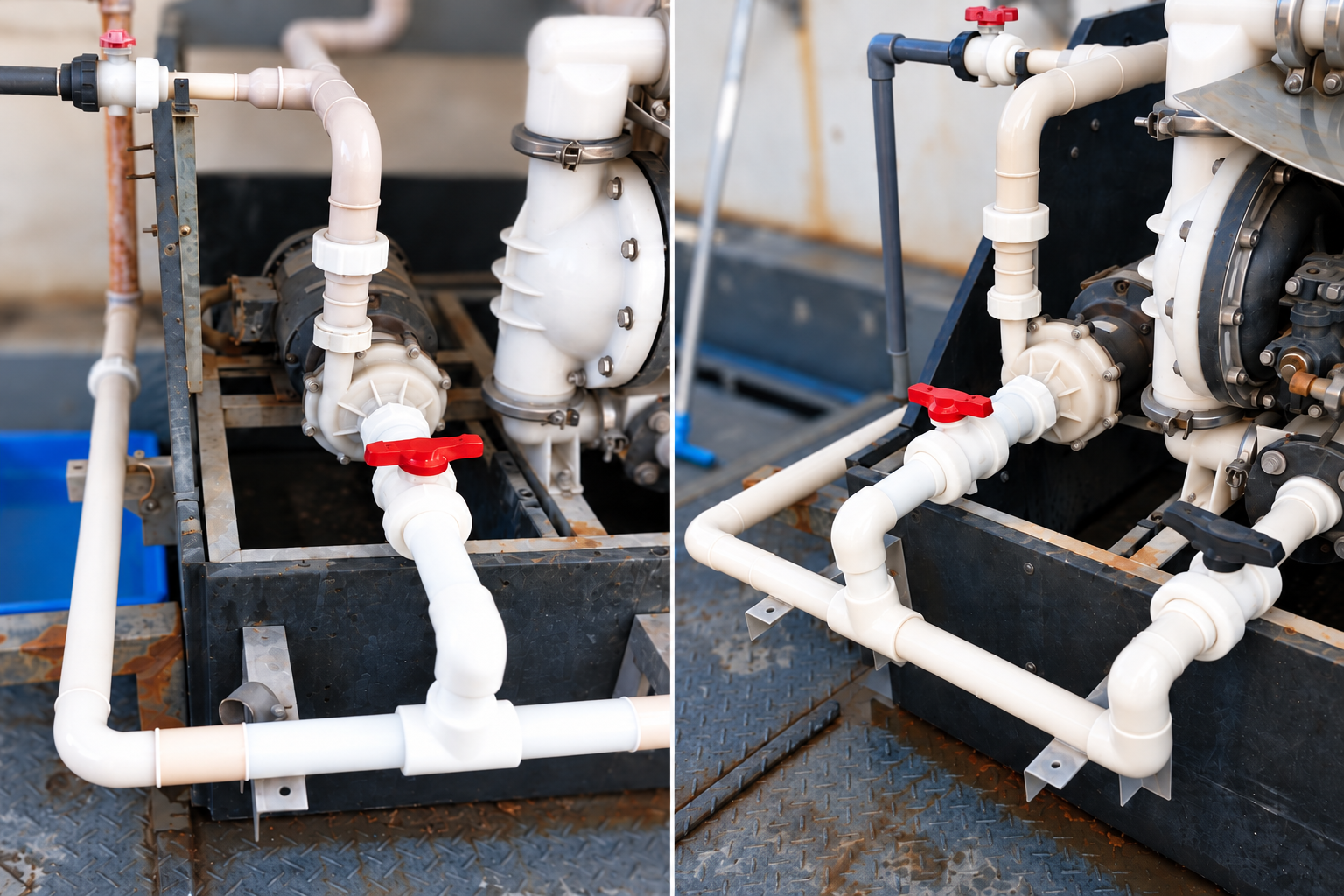 Spool PVDF para acido sulfurico al 98%