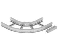 CURVA PLANA 90° TIPO H