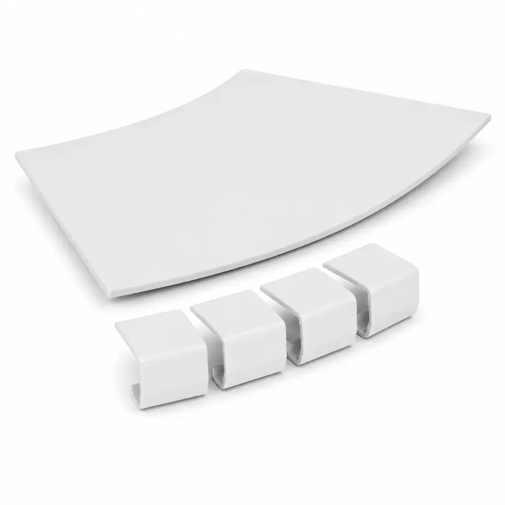 TAPA PARA CURVA PLANA 45° TIPO H