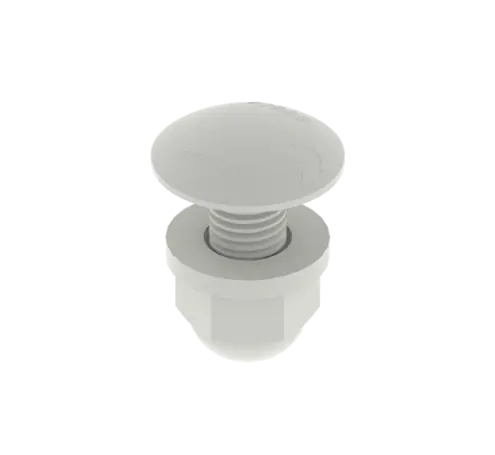PERNO Y TUERCA PVC