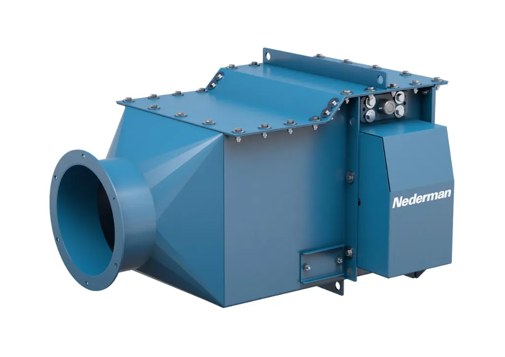 Válvula de mariposa de aislamiento de explosiones CARZ-NS Ø160-250 mm