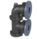 Cazapiedras vertical salida brida