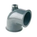 Codo 90° Netvitc System® PVC "AIR" salida R/H 