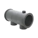 Te doble "Air" Netvitc System® salida r/h PVC-U