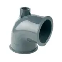 Codo 90° Netvitc System® PVC "AIR" salida encolar