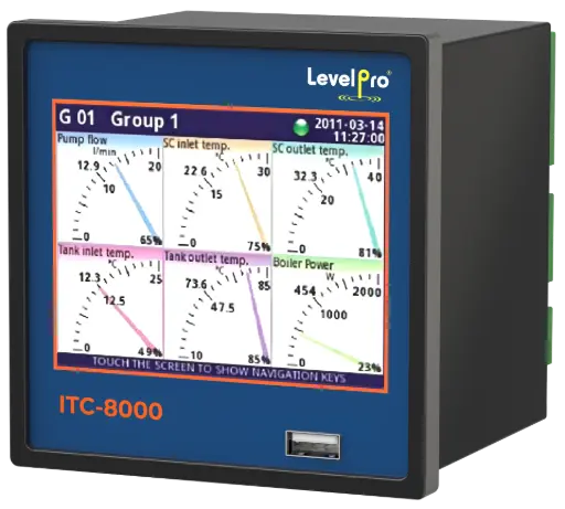 REGISTRADOR DE DATOS ITC 8000