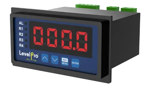 PANTALLA Y CONTROLADOR DE NIVEL DE TANQUE ITC-450