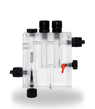 [2BO4-SPS0001205] PORTAELECTRODO DOBLE CON SENSOR DE FLUJO